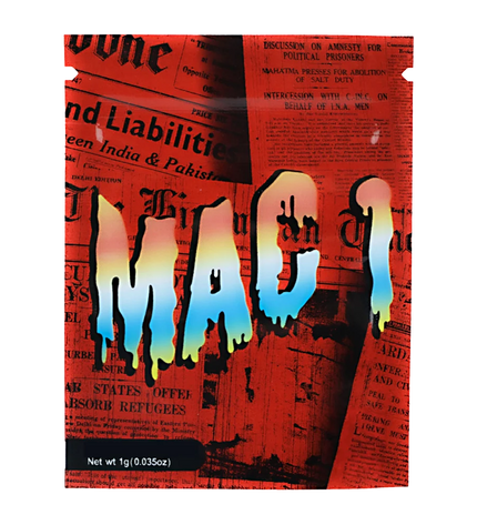 100 Pack 1g Unique Mylar Bags – MAC Graphic