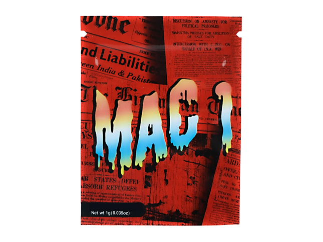100 Pack 1g Unique Mylar Bags – MAC Graphic