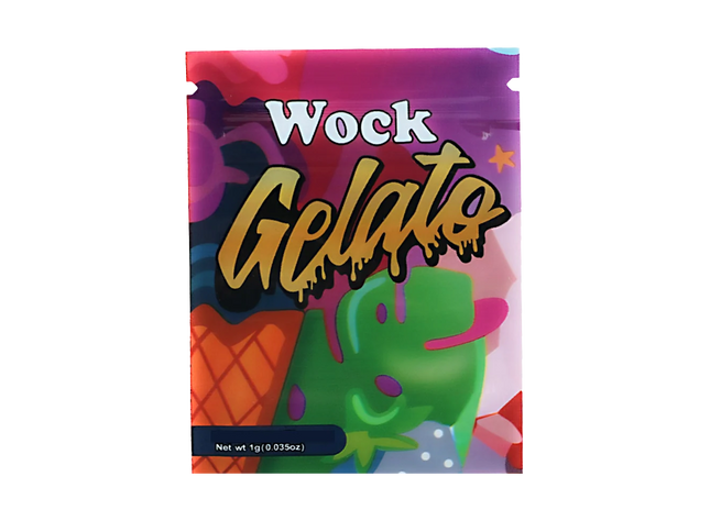 100 Pack 1g Unique Mylar Bags – Dessert Graphic