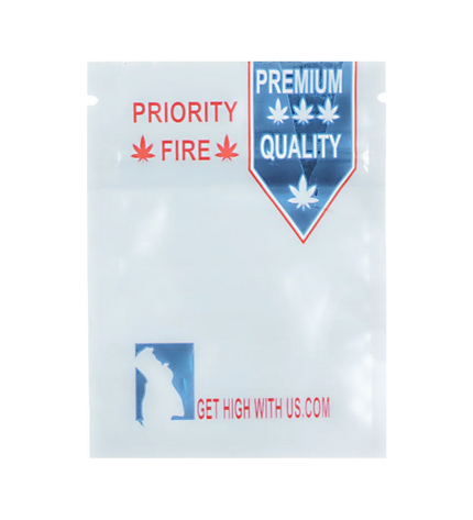 100 Pack 1g Unique Mylar Bags – Premium Graphic