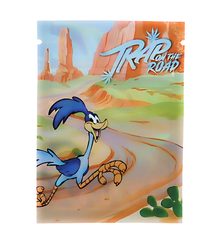 100 Pack 1g Unique Mylar Bags – Road Graphic