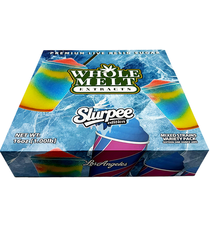 Premium Design Slurpee Empty 1oz Glass Glass Storage Jars 16 Pack by Mylar Kings