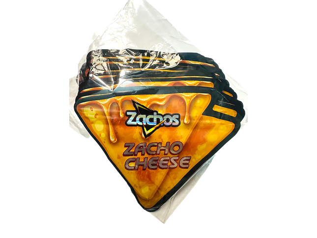 50 Pack - 3.5g Special Die Cut Shaped Mylar Bag - Zachos Zacho Cheese by Mylar Kings
