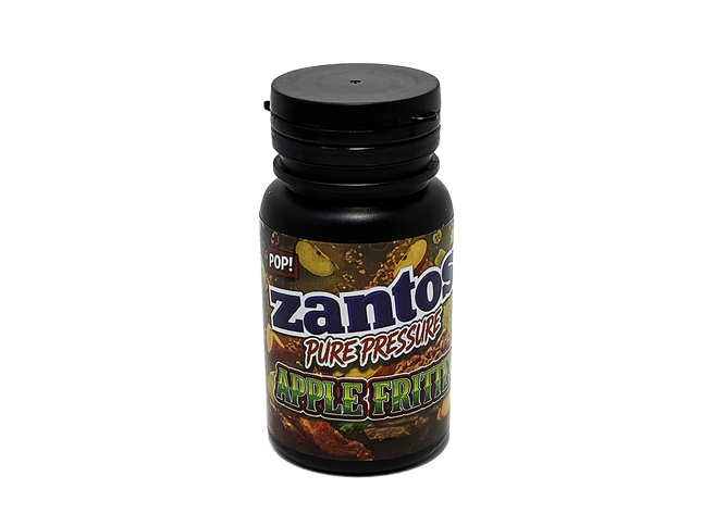 3.5g Zantos Bottle-Style Containers - 10 Pack with Child-Resistant Caps by Mylar Kings